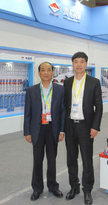 朱仁和理事长莅临第三十二届中国国际五金博览会现场(图8)