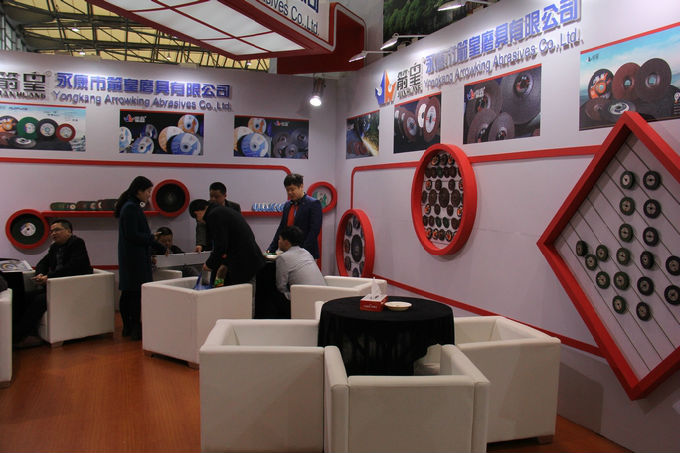 第二十五届中国国际五金博览会磨料磨具展台巡礼----永康箭皇展台