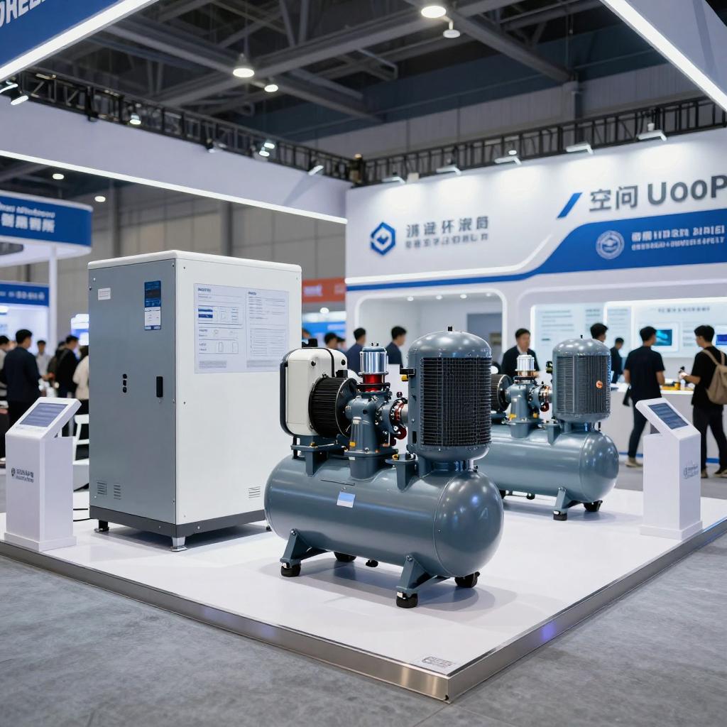 第二十五届中国国际五金博览会空压机展台巡礼----深圳聚才展台(图2)