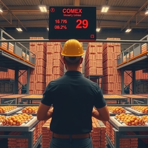 12月29日COMEX铜库存统计