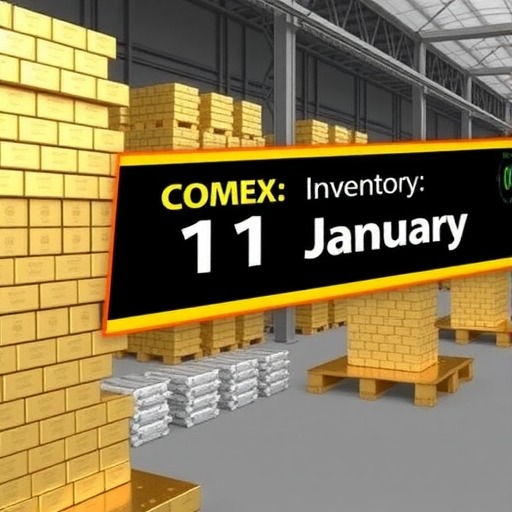 1月11日COMEX金银库存一览