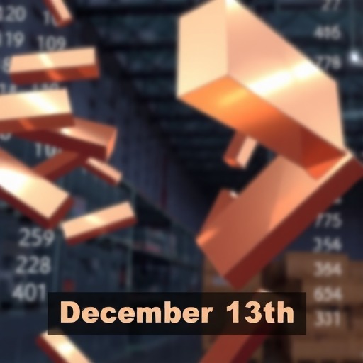 12月13日COMEX铜库存统计