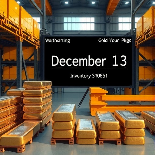 12月13日COMEX金银库存一览