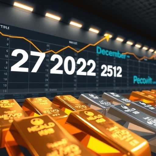 国际贵金属行情2022.12.27