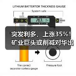突发利多,上涨35%!矿业巨头或削减对华出货量!(图2) 突发利多,上涨35%!矿业巨头或削减对华出货量!(图2)