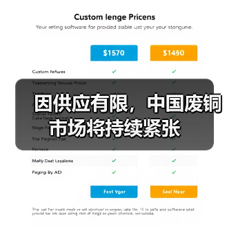 因供应有限，中国废铜市场将持续紧张（图2）
