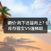 铜价:向下还是向上? 低库存现实VS强预期(图4) 铜价:向下还是向上? 低库存现实VS强预期(图4)