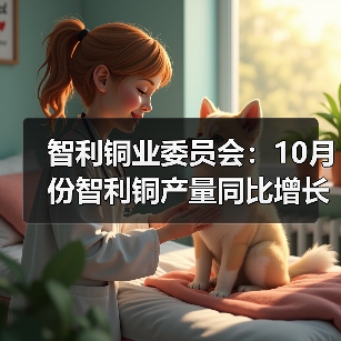 智利铜业委员会:10月份智利铜产量同比增长1.4%(图2) 智利铜业委员会:10月份智利铜产量同比增长1.4%(图2)
