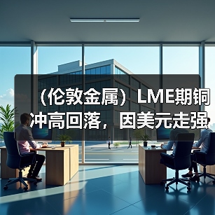 （伦敦金属）LME期铜冲高回落，因美元走强冲淡中国需求乐观情绪