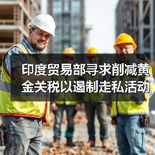 印度贸易部寻求削减黄金关税以遏制走私活动