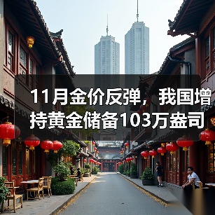 11月金价反弹,我国增持黄金储备103万盎司(图3) 11月金价反弹,我国增持黄金储备103万盎司(图3)