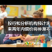 投行和分析机构预计未来两年内铜价将停滞不前，尽管长期看涨（图2）