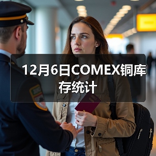 12月6日COMEX铜库存统计