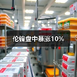 伦镍盘中暴涨10%(图2) 伦镍盘中暴涨10%(图2)