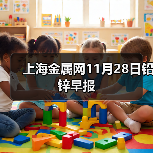 上海金属网11月28日铅 锌早报