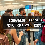 (纽约金属)COMEX期铜下跌1.2%,因美元上涨(图3) (纽约金属)COMEX期铜下跌1.2%,因美元上涨(图3)
