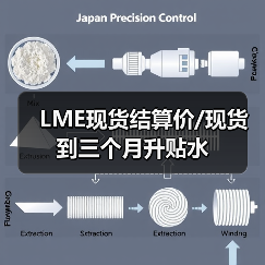 LME现货结算价/现货到三个月升贴水（图1）