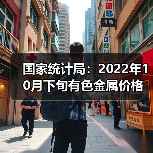 国家统计局:2022年10月下旬有色金属价格表现分化(图2) 国家统计局:2022年10月下旬有色金属价格表现分化(图2)
