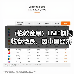 (伦敦金属)LME期铜收盘微跌,因中国经济数据疲软(图3) (伦敦金属)LME期铜收盘微跌,因中国经济数据疲软(图3)