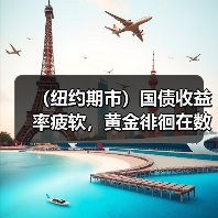 （纽约期市）国债收益率疲软，黄金徘徊在数月高点附近（图3）