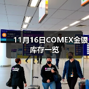 11月16日COMEX金银库存一览(图4) 11月16日COMEX金银库存一览(图4)