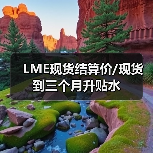 LME现货结算价/现货到三个月升贴水