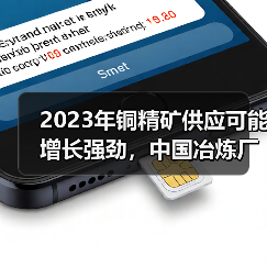 2023年铜精矿供应可能增长强劲,中国冶炼厂的铜处理费有望上升(图2) 2023年铜精矿供应可能增长强劲,中国冶炼厂的铜处理费有望上升(图2)