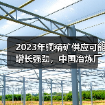 2023年铜精矿供应可能增长强劲,中国冶炼厂的铜处理费有望上升(图3) 2023年铜精矿供应可能增长强劲,中国冶炼厂的铜处理费有望上升(图3)