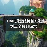 LME现货结算价/现货到三个月升贴水