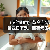 (纽约期市)黄金连续第五日下跌,因美元走高(图3) (纽约期市)黄金连续第五日下跌,因美元走高(图3)