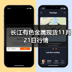长江有色金属现货11月21日行情