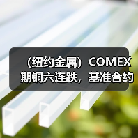 (纽约金属)COMEX期铜六连跌,基准合约收低1.7%(图2) (纽约金属)COMEX期铜六连跌,基准合约收低1.7%(图2)