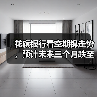 花旗银行看空期镍走势，预计未来三个月跌至1.8万美元/吨