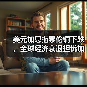 美元加息拖累伦铜下跌，全球经济衰退担忧加剧