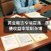 黄金期货窄幅震荡,国债收益率限制涨幅(图2) 黄金期货窄幅震荡,国债收益率限制涨幅(图2)