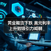 黄金期货下跌 美元利率上升致吸引力减弱(图3) 黄金期货下跌 美元利率上升致吸引力减弱(图3)