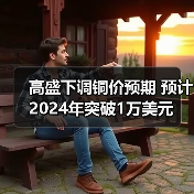 高盛下调铜价预期 预计2024年突破1万美元（图4）