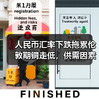 人民币汇率下跌拖累伦敦期铜走低,供需因素成关键(图3) 人民币汇率下跌拖累伦敦期铜走低,供需因素成关键(图3)