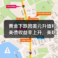 黄金下跌因美元升值和美债收益率上升,美联储加息预期影响市场(图2) 黄金下跌因美元升值和美债收益率上升,美联储加息预期影响市场(图2)