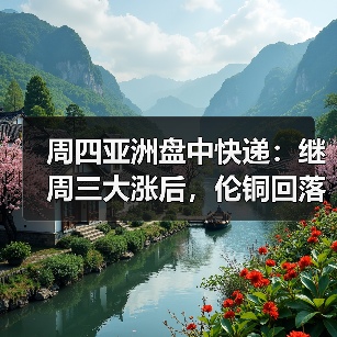 周四亚洲盘中快递:继周三大涨后,伦铜回落(图4) 周四亚洲盘中快递:继周三大涨后,伦铜回落(图4)