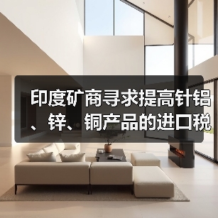 印度矿商寻求提高针铝、锌、铜产品的进口税，主要针对中国