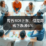 周五BDI上涨,但是周线下跌逾6%(图1) 周五BDI上涨,但是周线下跌逾6%(图1)