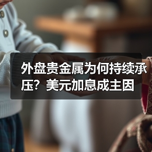 外盘贵金属为何持续承压？美元加息成主因（图3）