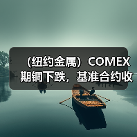 (纽约金属)COMEX期铜下跌,基准合约收低0.2%(图1) (纽约金属)COMEX期铜下跌,基准合约收低0.2%(图1)