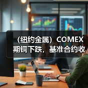 (纽约金属)COMEX期铜下跌,基准合约收低0.2%(图2) (纽约金属)COMEX期铜下跌,基准合约收低0.2%(图2)