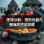 市场分析：铜价外弱内强格局可能延续（图1）