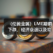(伦敦金属)LME期铜下跌,经济衰退以及需求前景担忧(图1) (伦敦金属)LME期铜下跌,经济衰退以及需求前景担忧(图1)