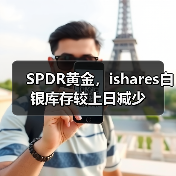 SPDR黄金,ishares白银库存较上日减少(图3) SPDR黄金,ishares白银库存较上日减少(图3)