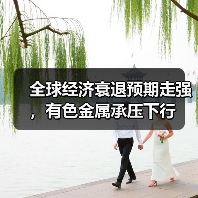 全球经济衰退预期走强，有色金属承压下行