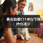 黄金白银ETF库存下降，持仓减少（图3）